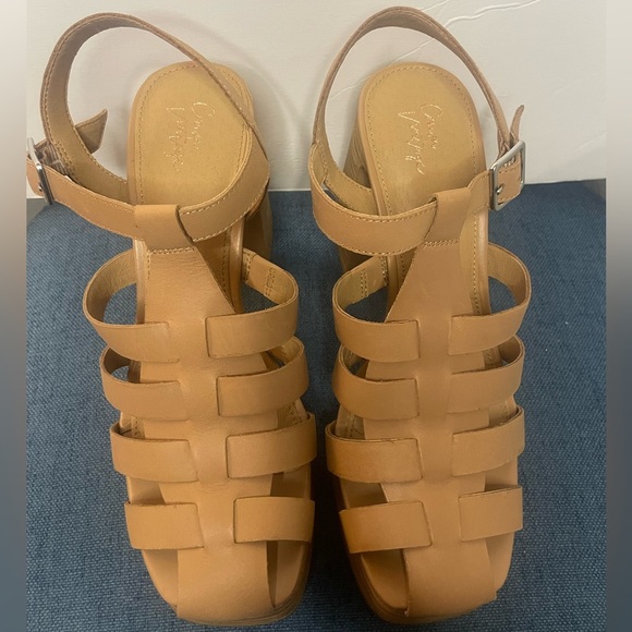 CROWN VINTAGE Women’s Brown Farlie Sandal size 9 1/2 - Picture 9 of 11